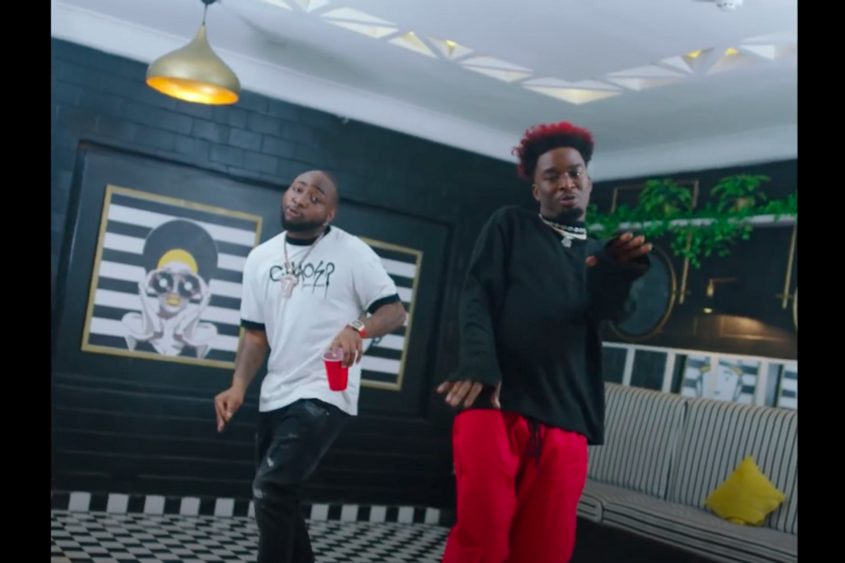 Davido, Peruzzi, Dremo and The Flowolf Release Music Video for 'Mafa Mafa'.