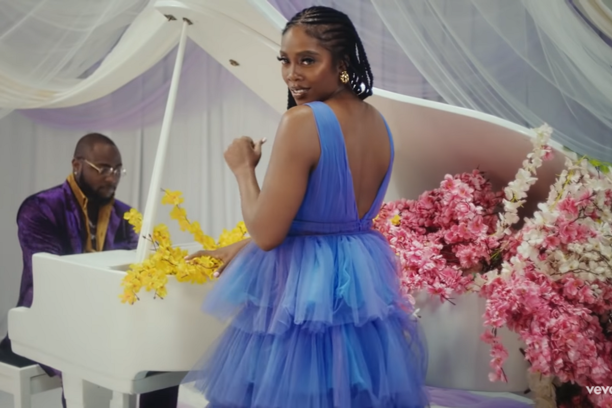 Tiwa Savage and Davido- OkayAfrica